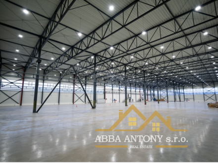 Prenájom modernej výrobno-skladovej haly 5 000 m² – Vlkanová (BB)